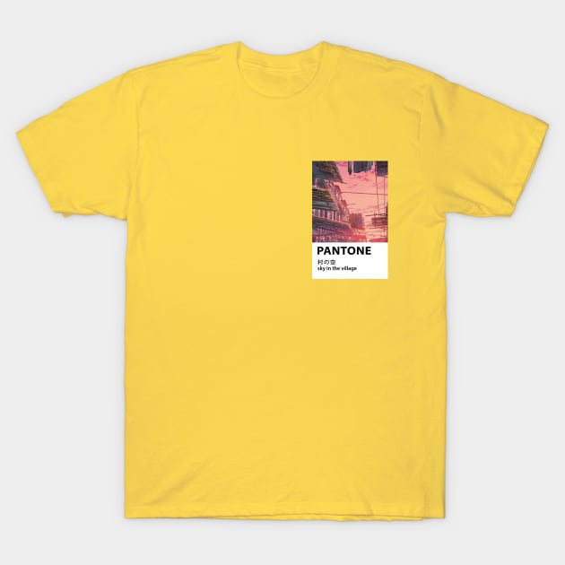 Anime Aesthetic Pantone T-Shirt by Holy Rebellions